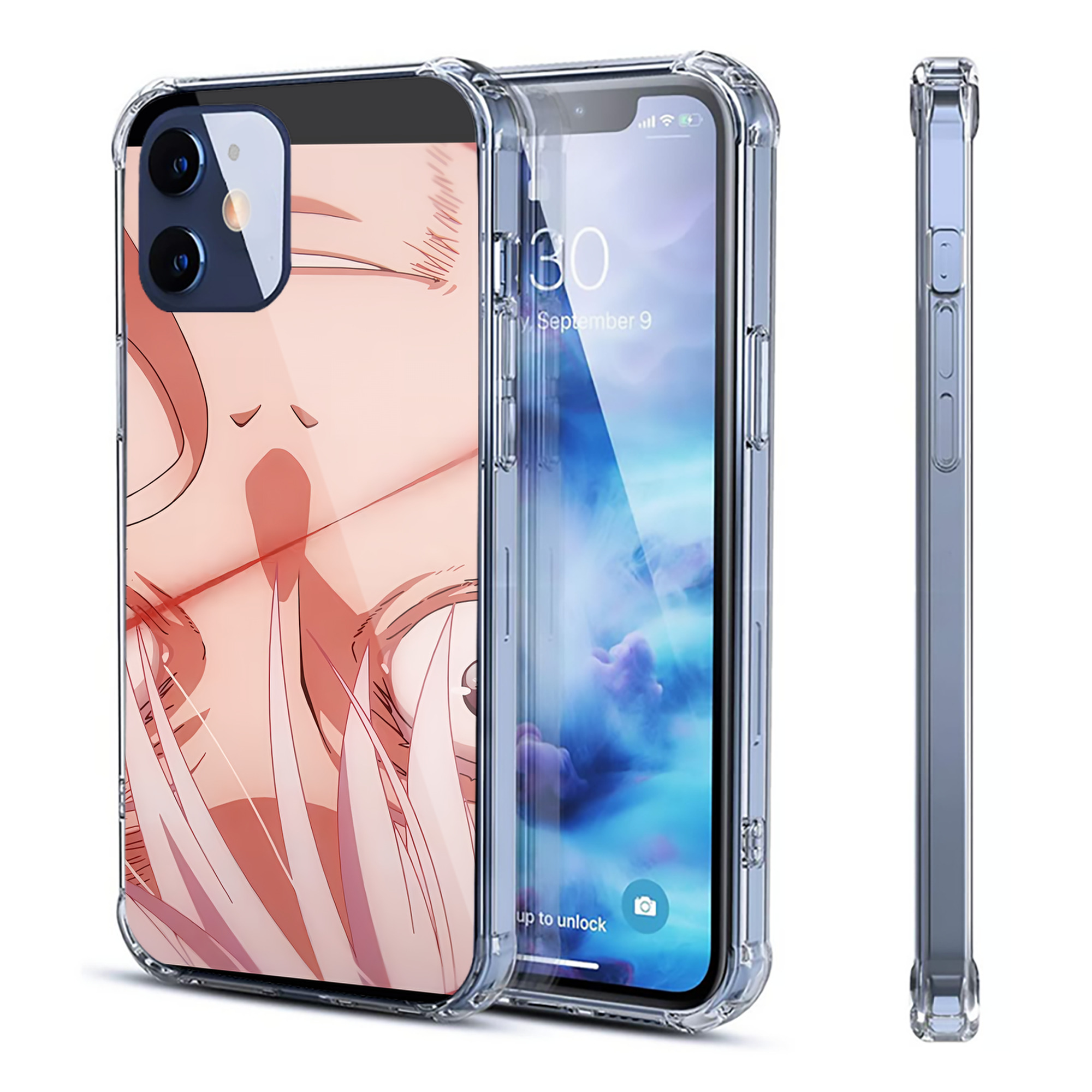 （画像用） SPY×FAMILY间谍家家酒 【iPhone 12シリーズ対応】透明スマホケース（クリアソフトケース）
